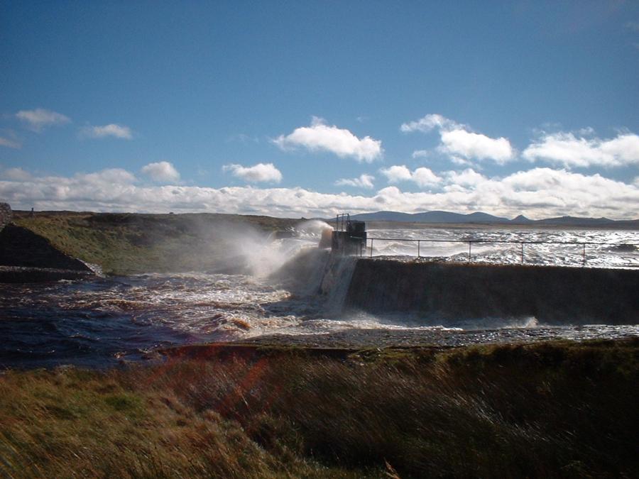 Photo: Windy Day At Loch More, Caithness