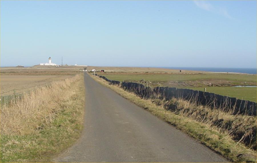 Photo: Road To Noss