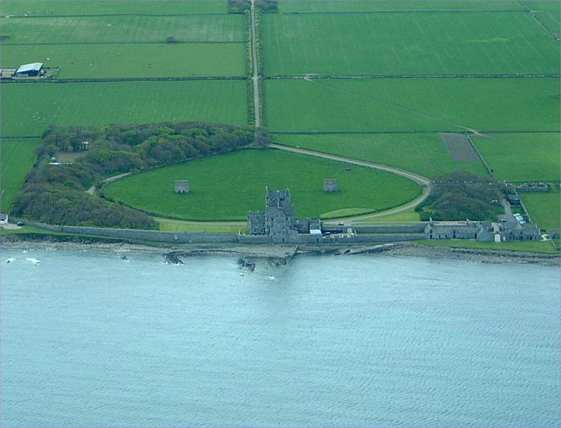 Photo: Ackergill Tower From The Air