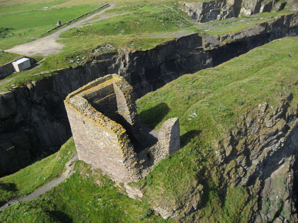Photo: Castle Of Old Wick From Above