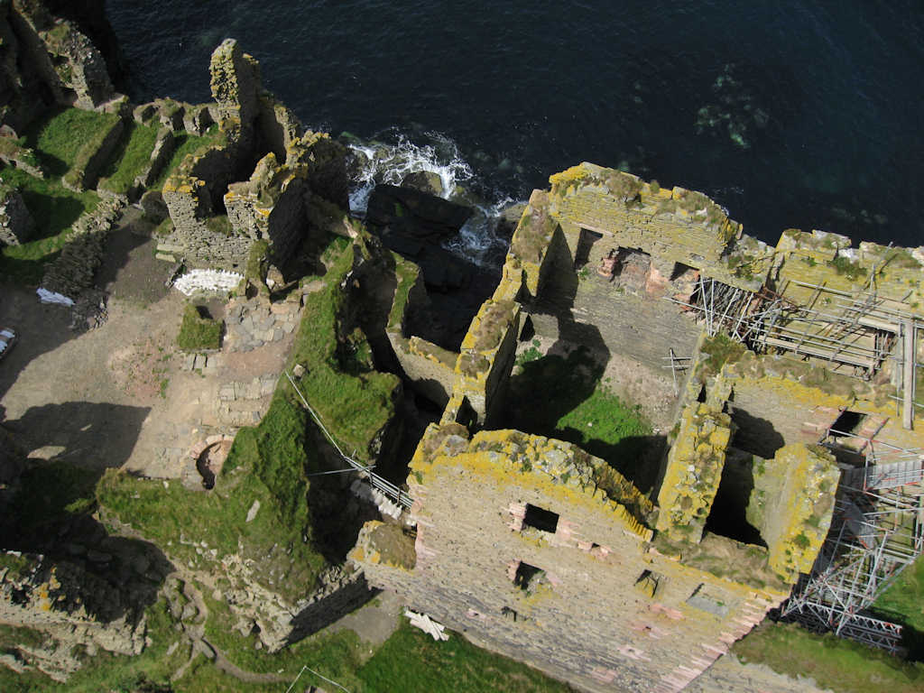 Photo: Girnigoe Castle From Slightly Above