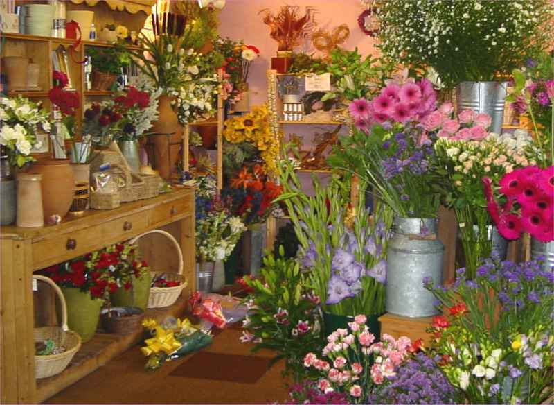 Photo: Celia More Retires From Flower Shop