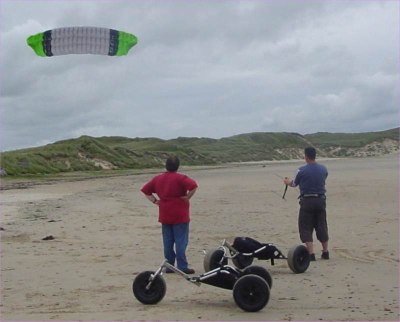 Photo: Kite Buggy Course At Dunnet
