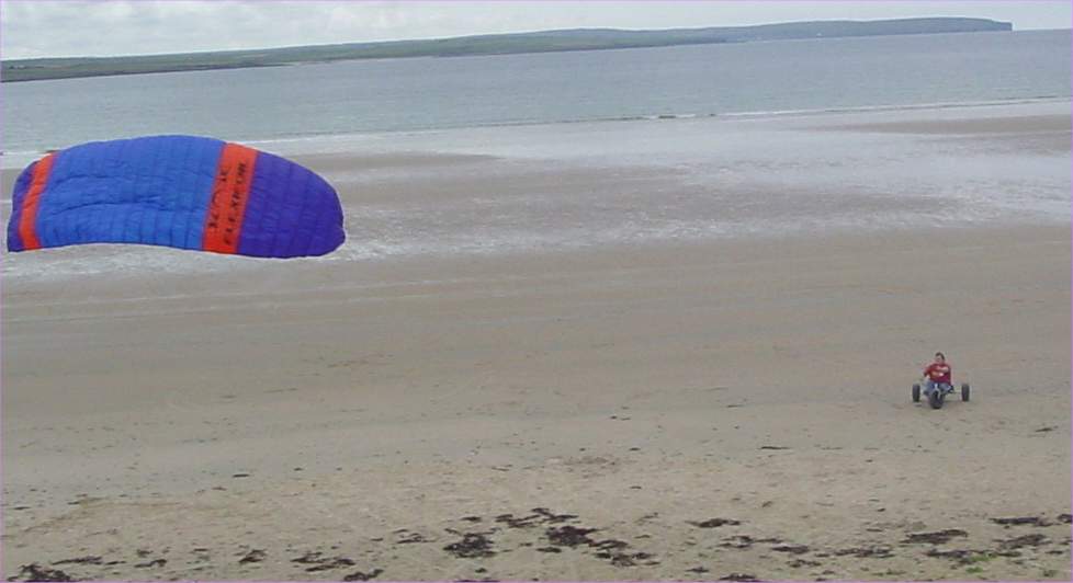 Photo: Kite Buggy Course At Dunnet