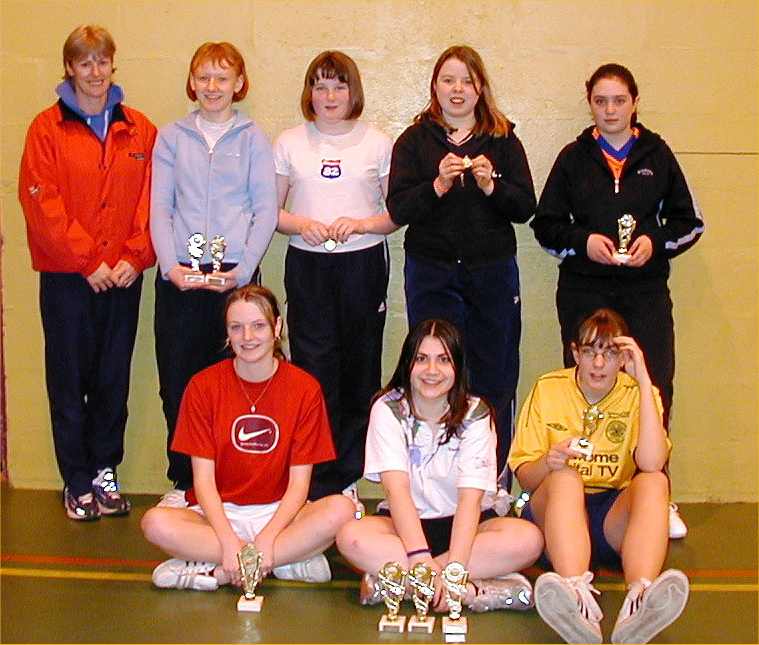 Photo: U17 Caithness Badminton 2003