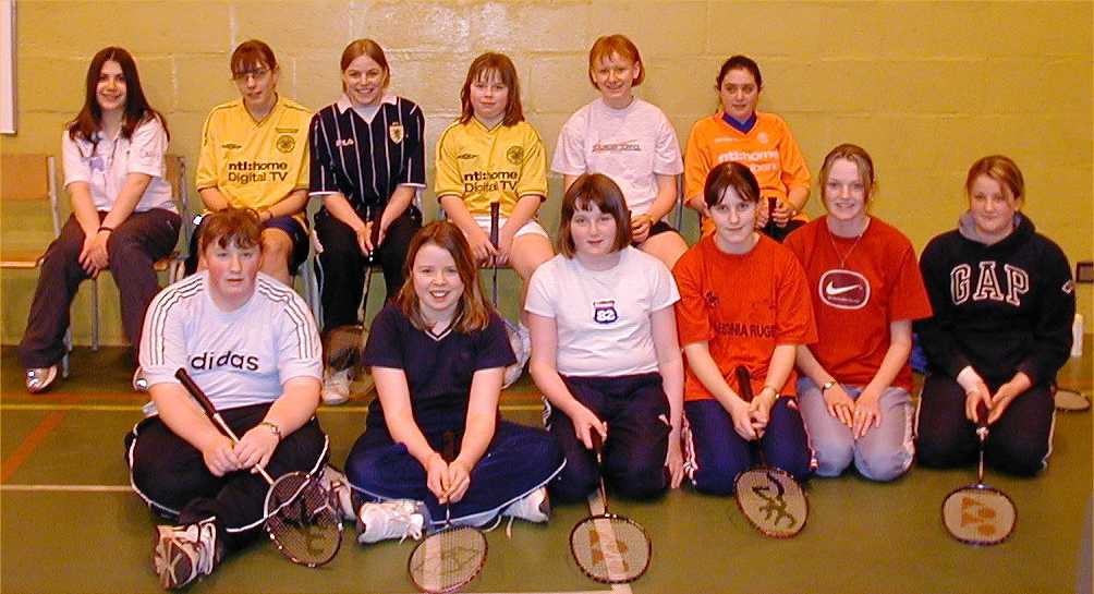 Photo: U17 Caithness Badminton 2003