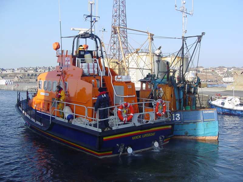 Photo: Southards Towed By Wick Lifeboat
