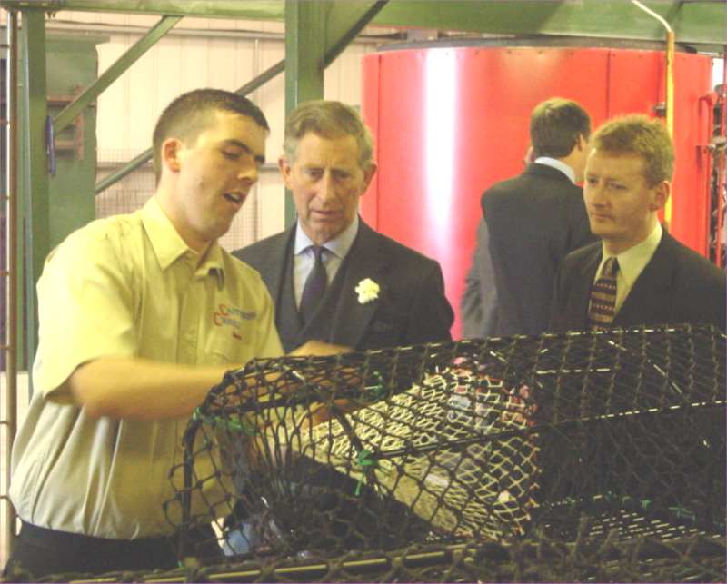 Photo: Prince Charles Visits Caithness Creels