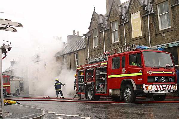 Photo: Fire In Castletown