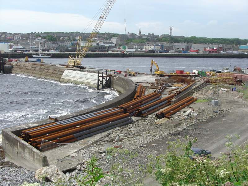 Photo: North Pier Major Repair Work Underway