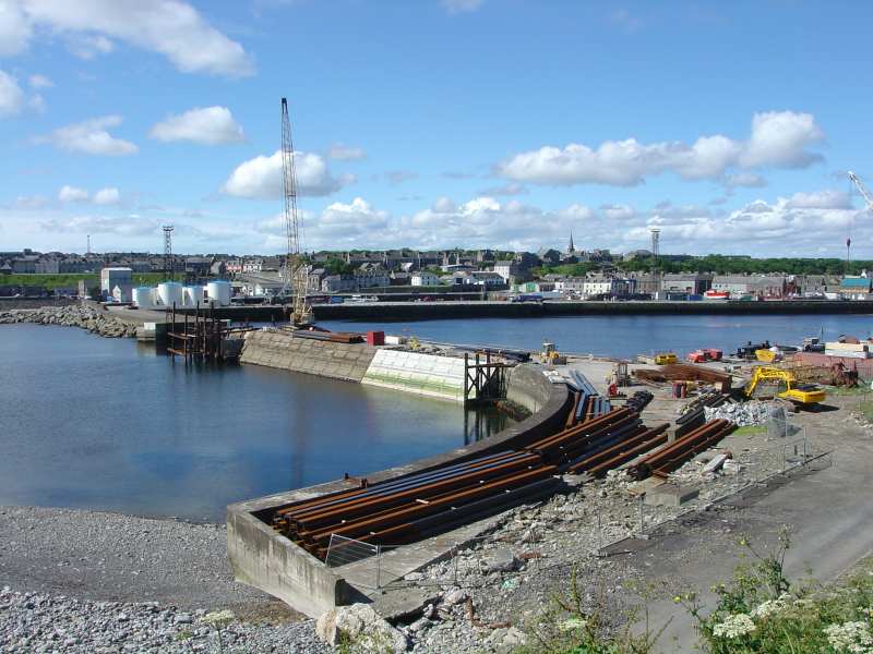 Photo: North Pier Work Goes On