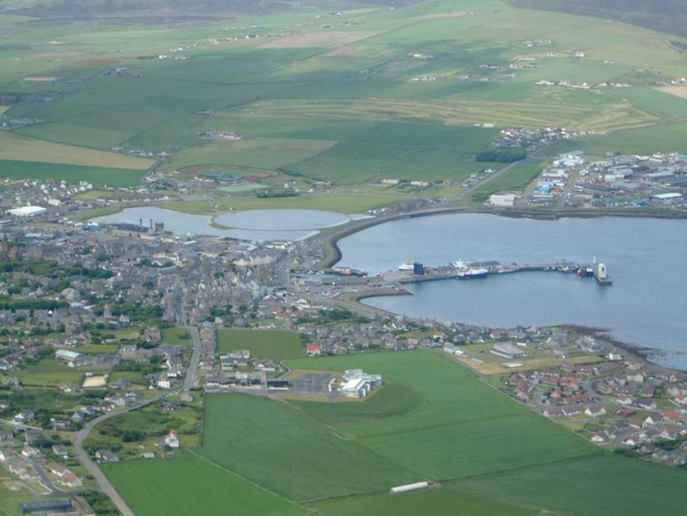 Photo: Kirkwall From The Air