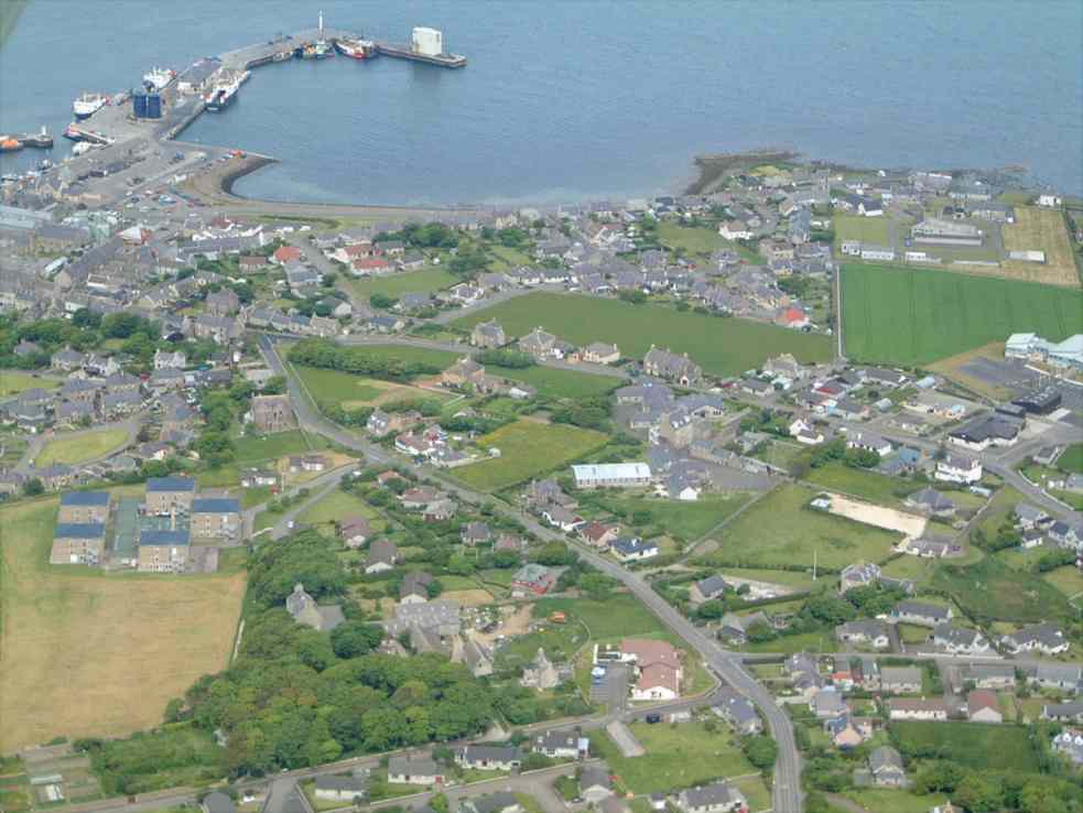 Photo: Kirkwall From The Air