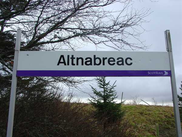 Photo: Altnabreac Station