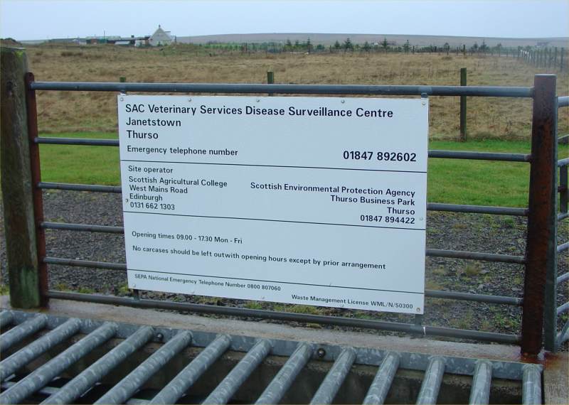 Photo: Scottish Agricultural College Disease Surveillance Centre