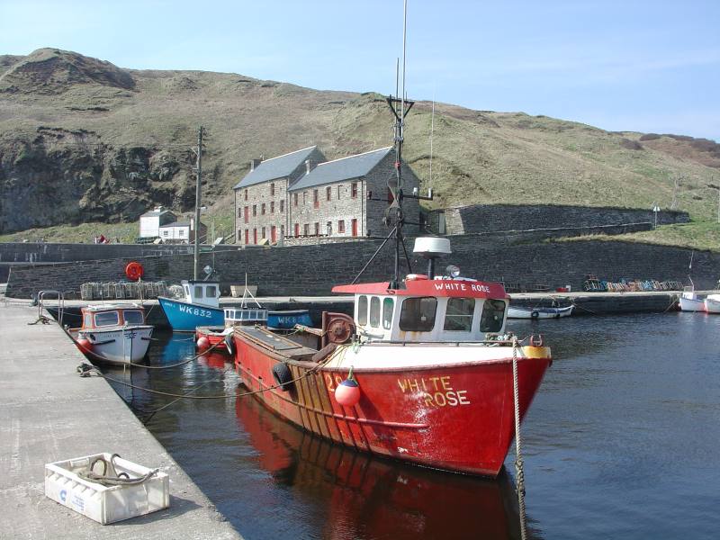Photo: Lybster Harbour 26 April 2005