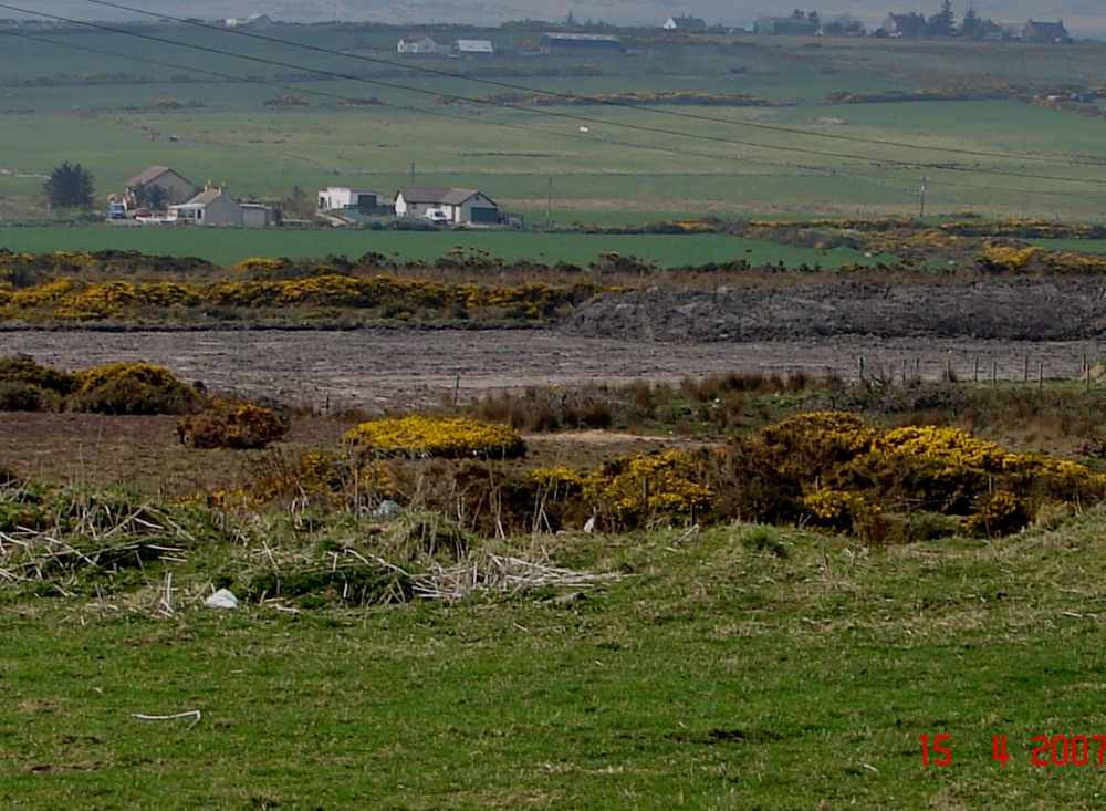 Photo: Oil Drilling Site Near Lybster Cleared - 15 April 2007