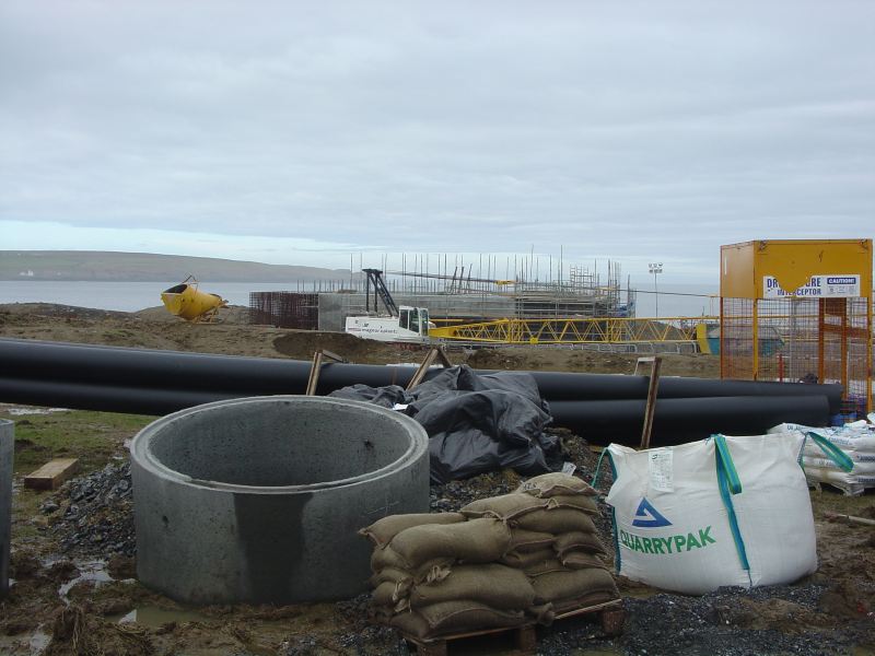 Photo: Around the New Waste Water Treatment Works For Thurso