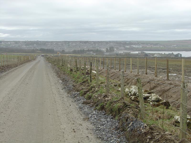 Photo: Around the New Waste Water Treatment Works For Thurso