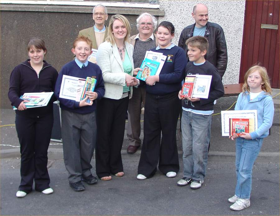 Photo: Celebrating the New Blackstairs - Lowrie Art competition Winners