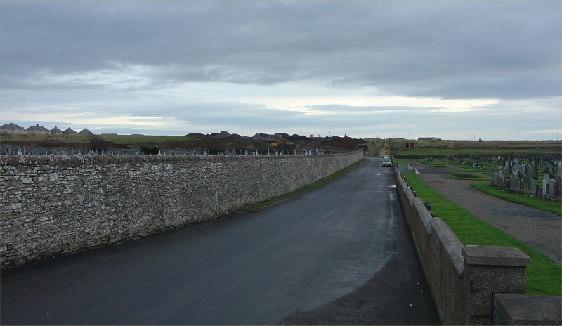 Photo: Looking Towards New Housing Area At Old Wick 11 December 2005