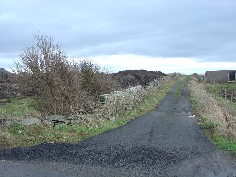 Photo: Bridleway Past New Housing Site At Old Wick