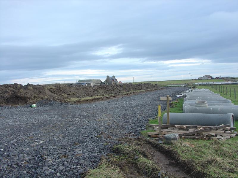 Photo: Site Preparation Moving Rapidly For New Homes At Old Wick