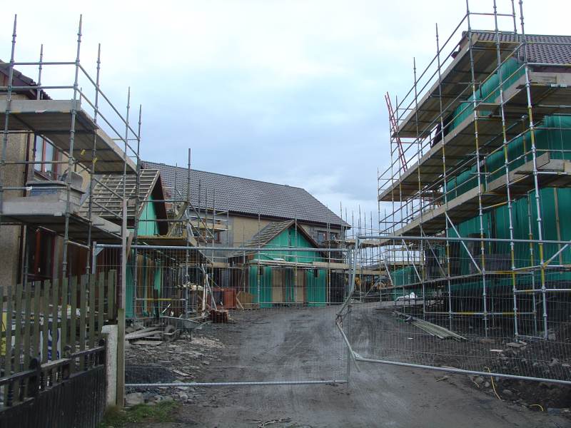 Photo: 28 New HomesAt Harrowhill For Pentland Housing - 11 December 2005