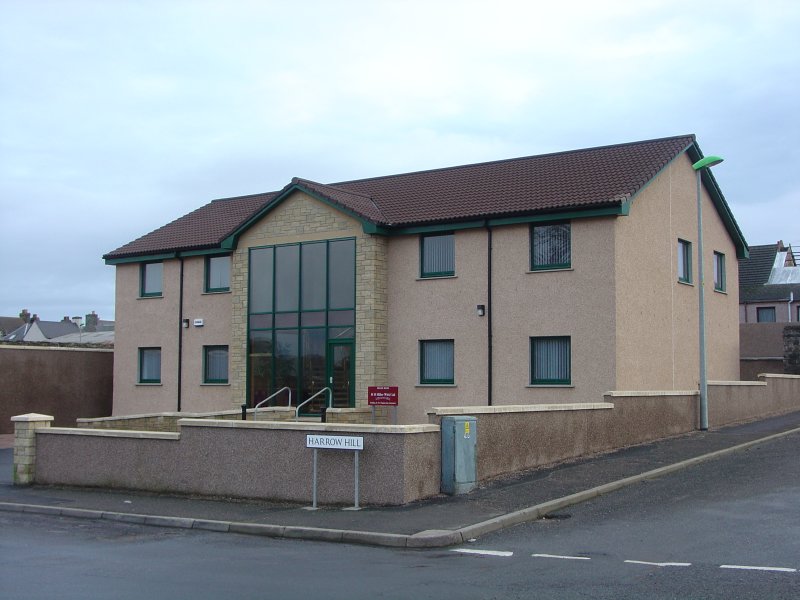 Photo: M M Miller contractors New Offices At Harrowhill - 11 December 2005