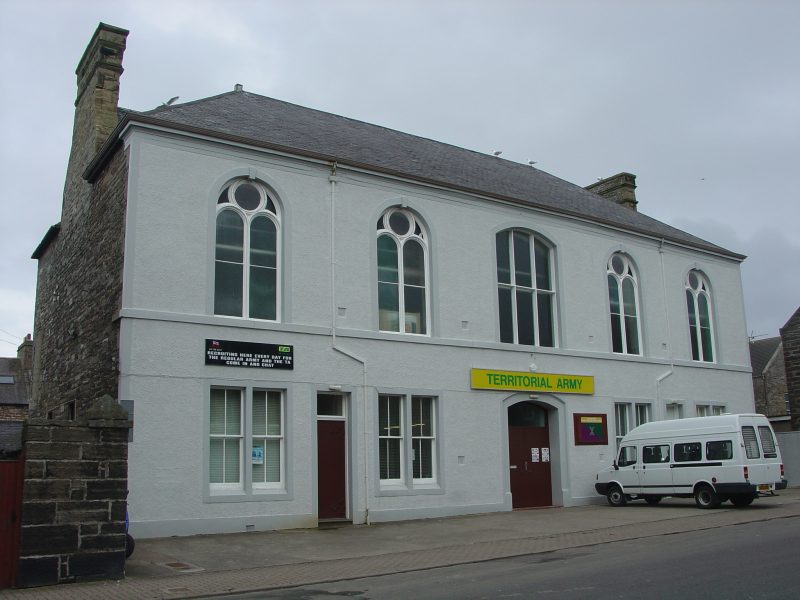 Photo: Territorial Army Hall, Dempster Street, Wick