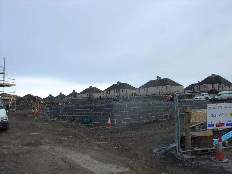 Photo: Site For 28 New Houses - Harrowhill, Wick 1 November 2005