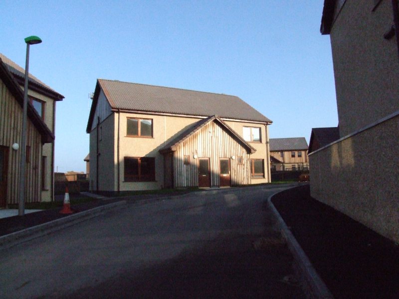 Photo:  New Houses At Harrowhill, Wick Nearing Completion - 16 October 2006