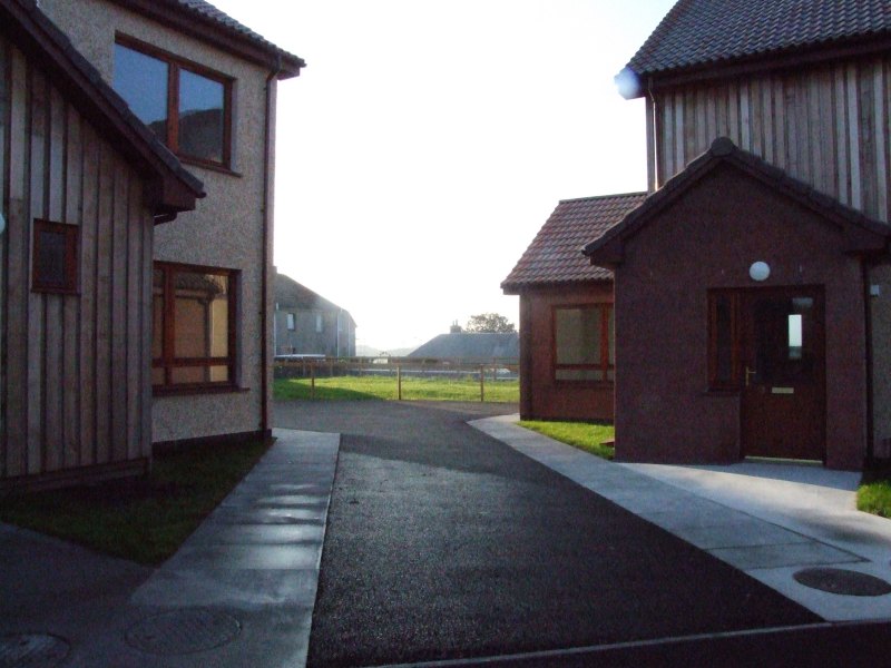 Photo:  New Houses At Harrowhill, Wick Nearing Completion - 16 October 2006