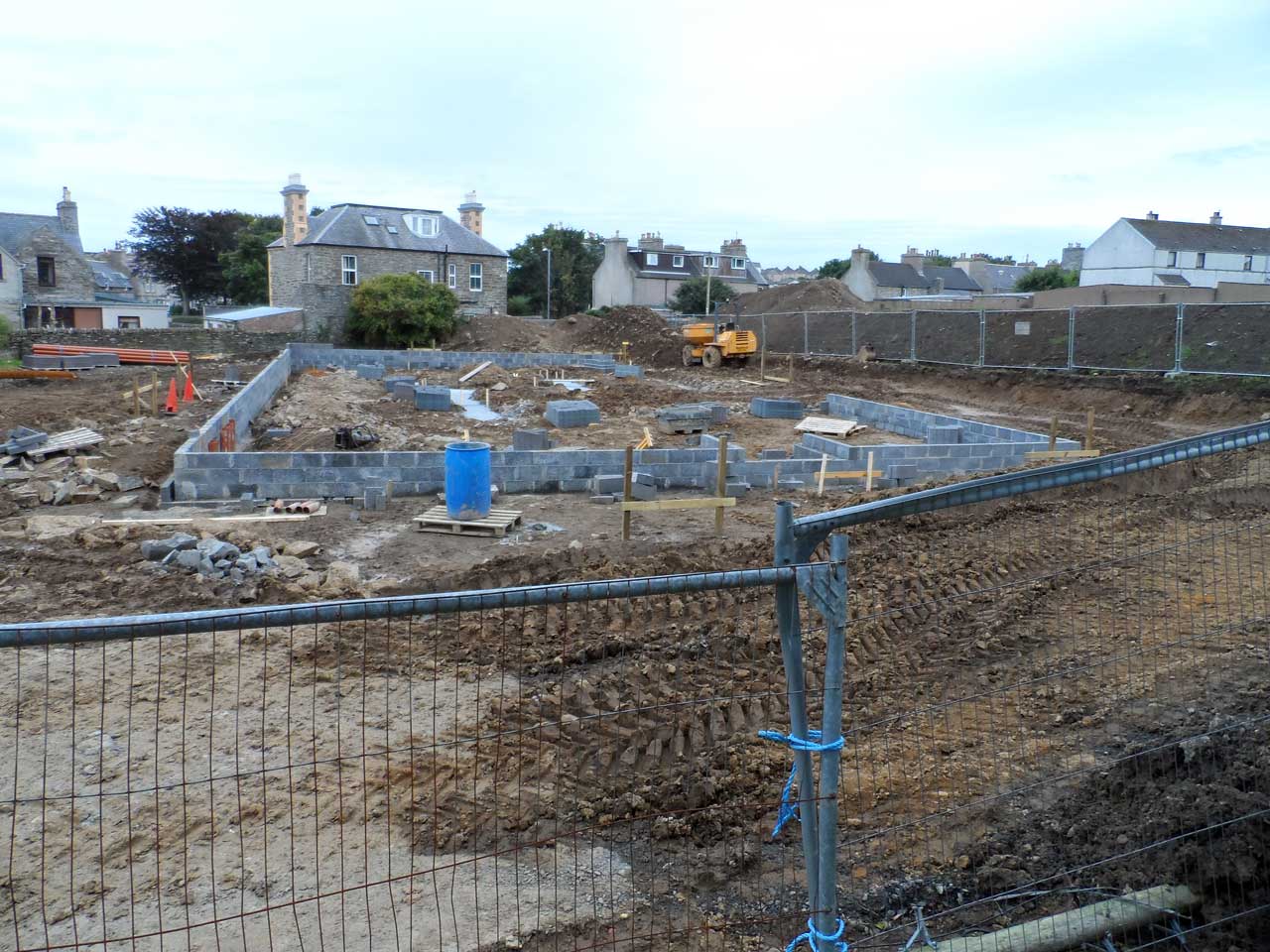 Photo: Building the New Children's home In Wick Has Started