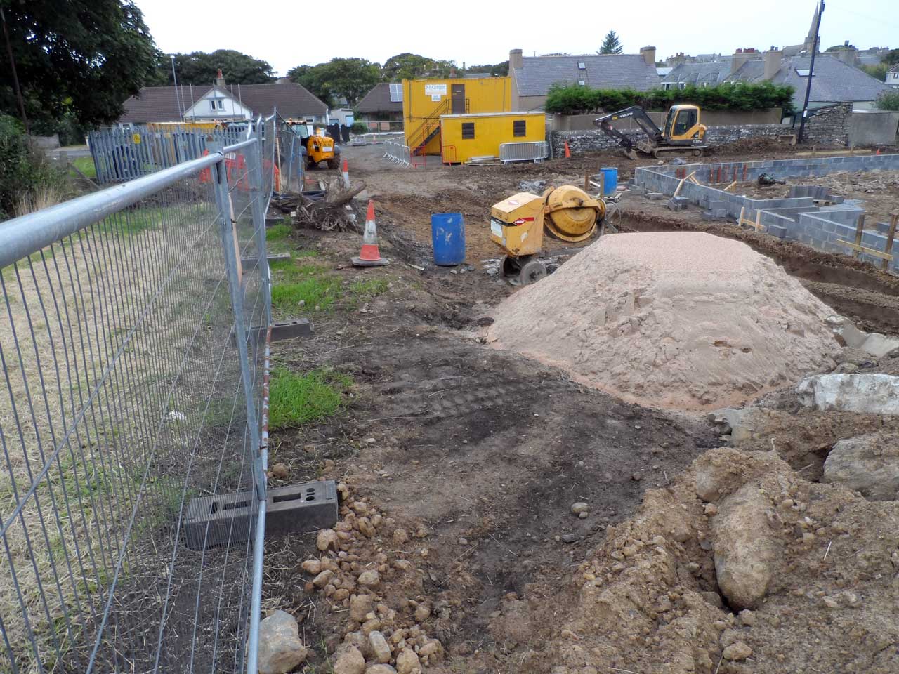 Photo: Building the New Children's home In Wick Has Started