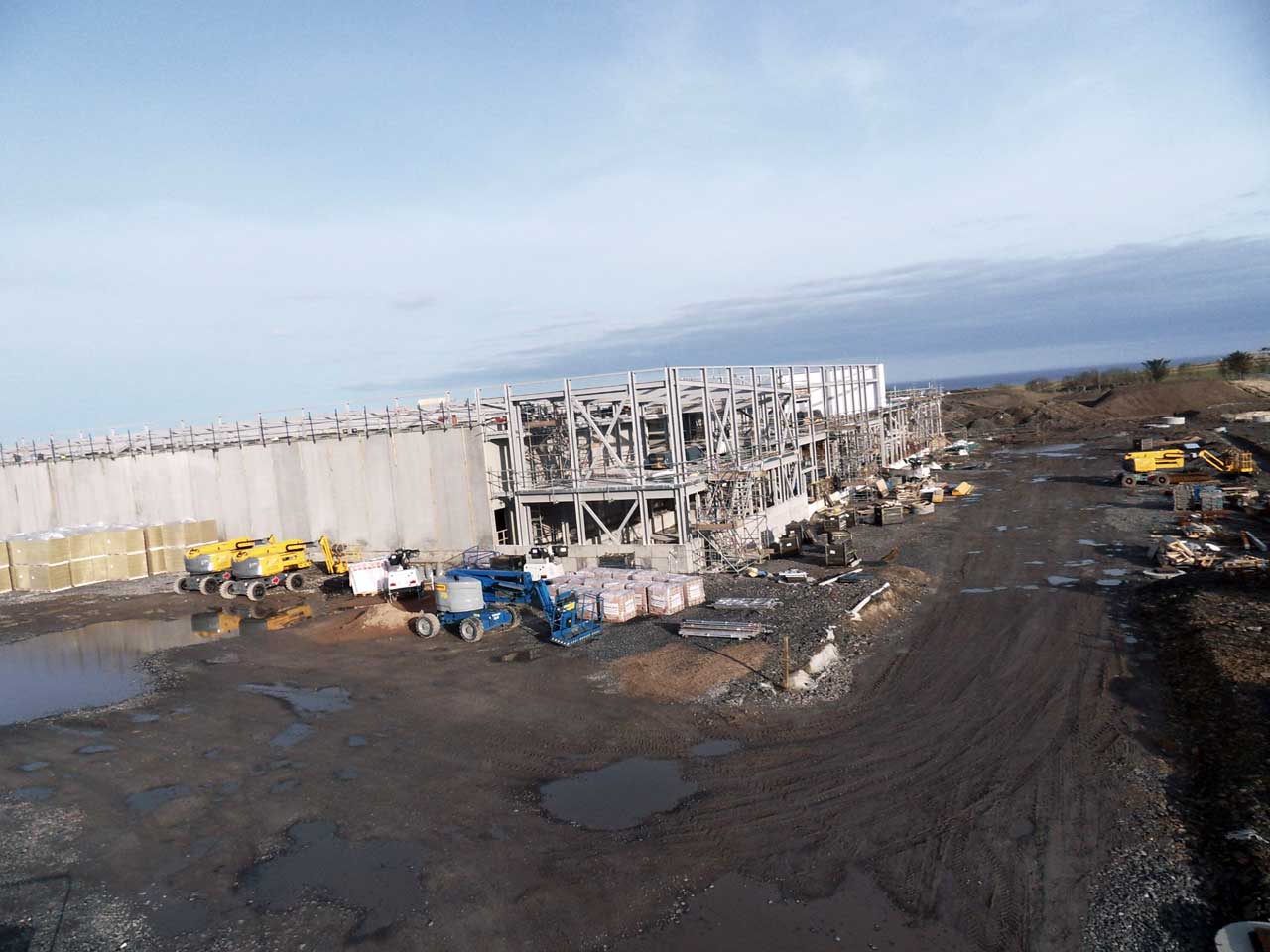 Photo: Nuclear Archive Construction Site - 13 March 2016