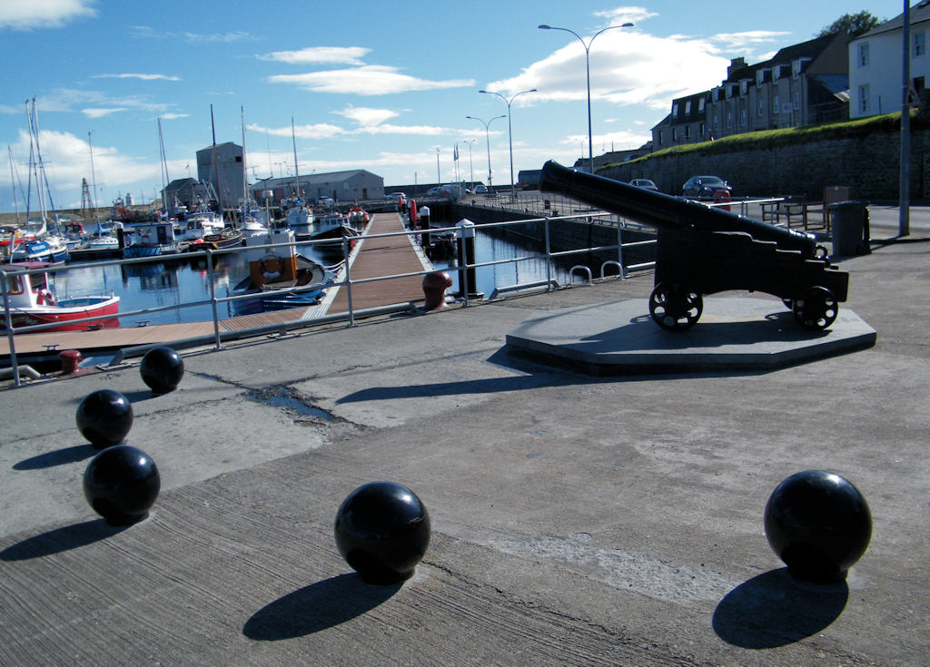 Photo: The Old Fog Cannon - Wick Harbour