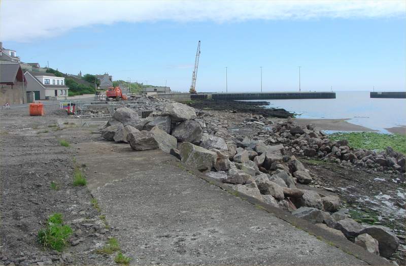 Photo: Shore Road - Wick - Major Protection Works Underway