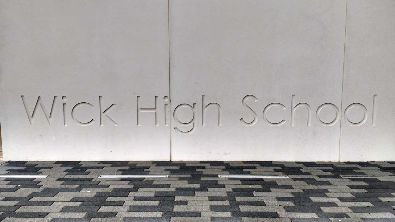 Photo: Wick High School - Inside The New School
