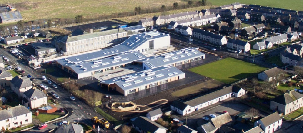Photo: New Noss Primary School, Wick From Above