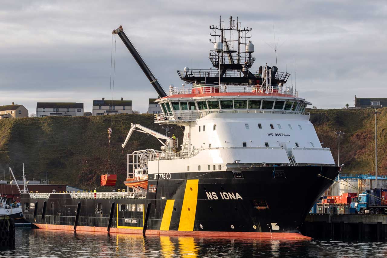 Photo: Offshore Supply Ship - NS Iona