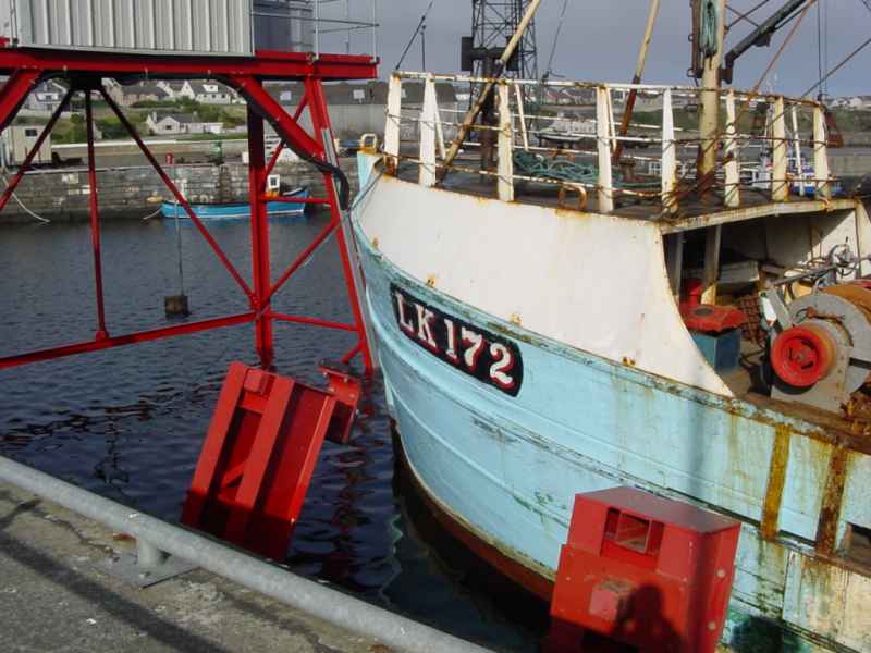 Photo:  A Boat Up The Slipway At Wick