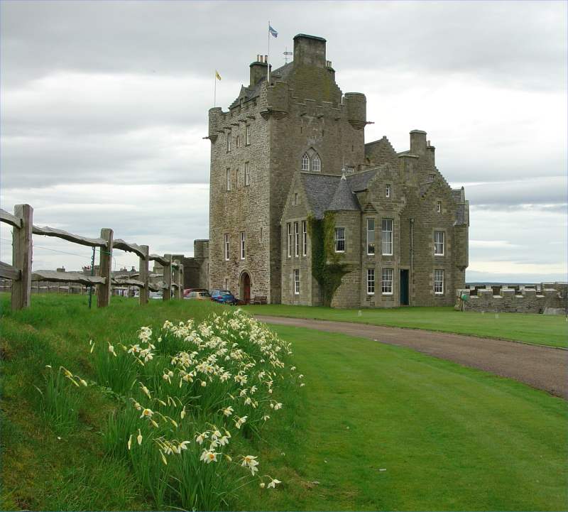 Photo: Ackergill Tower In Springtime