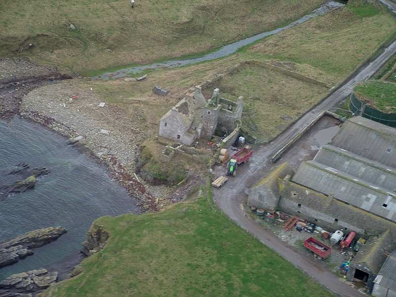 Photo: Brims Castle From The Air