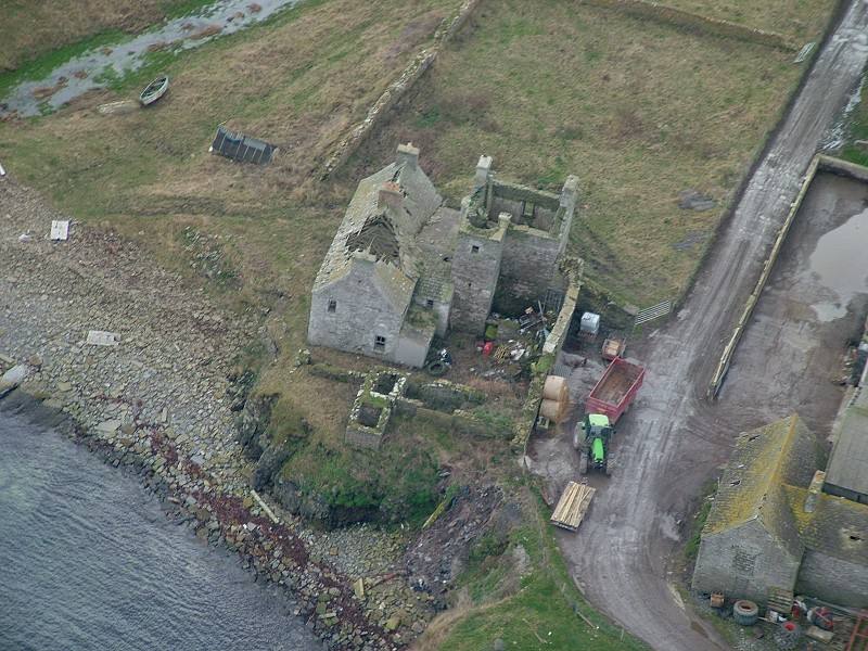 Photo: Brims Castle From The Air