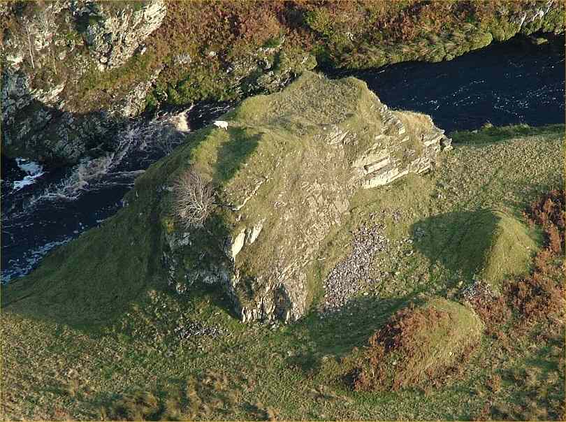 Photo: Dirlot Castle From The Air