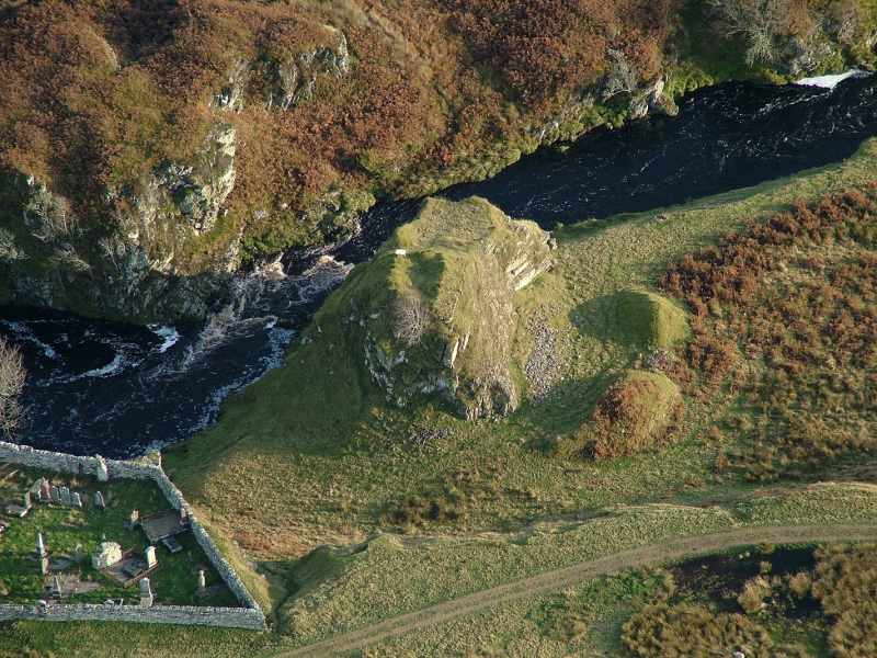 Photo: Dirlot Castle From The Air
