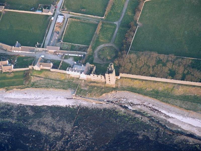 Photo: Thurso East Castle From The Air