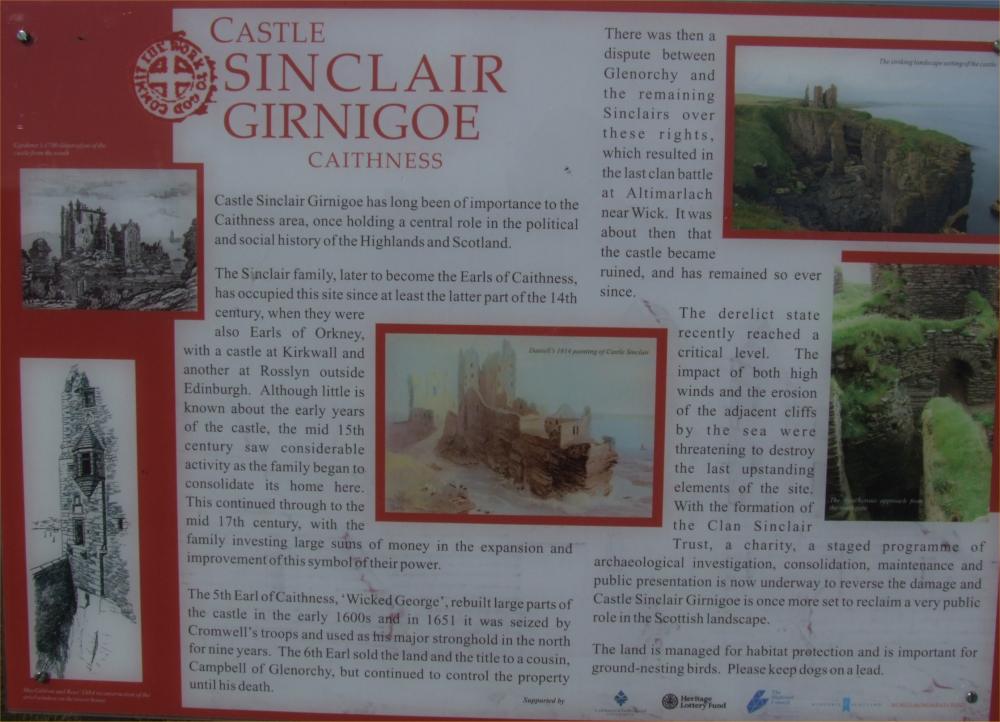 Photo: Ackergill To Girnigoe Castle