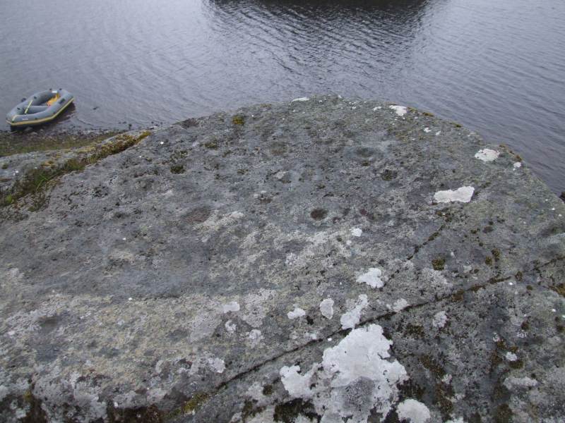 Photo: Caithness Field  Club - Cup and ring stone - 6 July 2008
